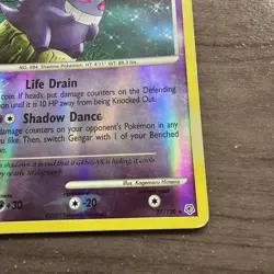 Pokemon Reverse-holo Gengar Lv.39 - Diamond & Pearl 27/130 MP. FAST SHIPPING!. - Image 4