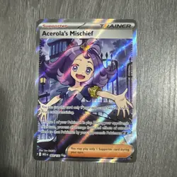 Acerola's Mischief 165/132 Mega Evolution Pokemon Full Art Trainer - Image 1