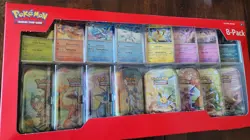 Pokemon TCG Prismatic Evolutions 8 Mini-Tin Bundle with Promos Costco Sealed - Image 1