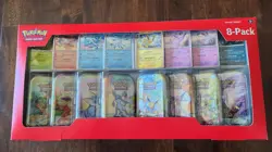 Pokemon TCG Prismatic Evolutions 8 Mini-Tin Bundle with Promos Costco Sealed - Image 3