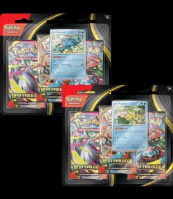 Pokemon TCG Mega Evolution 3-Pack Blister Set of Psyduck and Golduck IN HAND - Image 1
