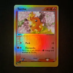 Torchic Reverse Holo 008 E League Promo Pokemon TCG - NM - Image 1