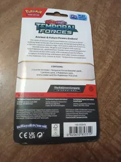 pokemon tcg Scarlet And Violet temporal forces pack coin Carvanha - Image 2