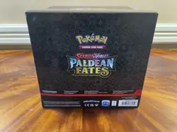 Pokemon TCG Paldean Fates Tech Sticker Display (12 Blister Packs) - Fidough - Image 5