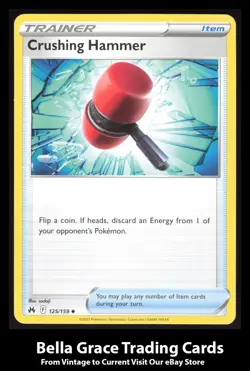 Crushing Hammer #125/159 Crown Zenith Pokemon Uncommon - Image 1