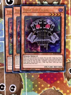 Yugioh Edge Imp Chain BLCR-EN078 Playset - Image 1