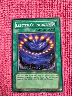 Final Countdown / Letzter Countdown - DR1-DE253 - Yugioh Common - NM Unlimited - Image 1