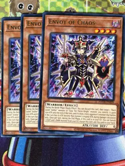 Yugioh Envoy Of Chaos TOCH-EN039 Unlimited Playset - Image 1
