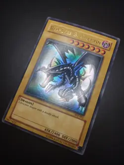 YUGIOH 2002 | RED-EYES B. DRAGON | SDJ-001 | NORTH AMAERICAN PRINT | EXCELLENT - Image 3