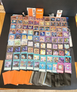 Yugioh! (100) Foil Card Lot - Secret, UR, SR - Playmat - Misc - Image 1