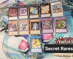Yugioh! (100) Foil Card Lot - Secret, UR, SR - Playmat - Misc - Image 2