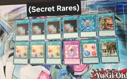 Yugioh! (100) Foil Card Lot - Secret, UR, SR - Playmat - Misc - Image 3