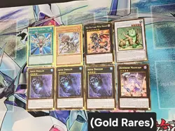 Yugioh! (100) Foil Card Lot - Secret, UR, SR - Playmat - Misc - Image 4