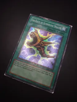 YUGIOH 2002 | THE FLUTE OF SUMMONING DRAGON | SDK-E039 | POOR (HEAVY PLAYED) - Image 3