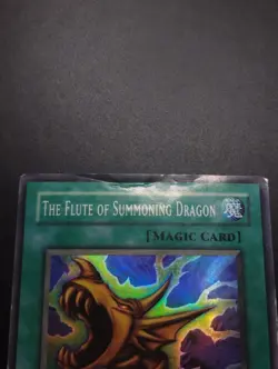 YUGIOH 2002 | THE FLUTE OF SUMMONING DRAGON | SDK-E039 | POOR (HEAVY PLAYED) - Image 4