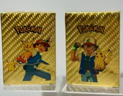 LOT of 2 Boxes of POKEMON GOLD FOIL CARD DECK Gold **NEW** **SEALED** **RARE** - Image 4