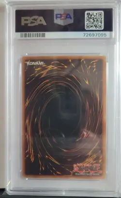 Yu-Gi-Oh! 2002 TP1 002 Axe Raider Super Rare Promo Card TCG PSA 9 MINT CCG - Image 2