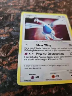 Lugia 14/132 Secret Wonders Holo Pokemon Card - Image 3