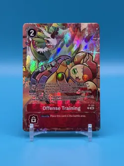Offense Training (Starter Deck 19 Exclusive) - Digimon Promotion Cards (D-PR) NM - Image 1