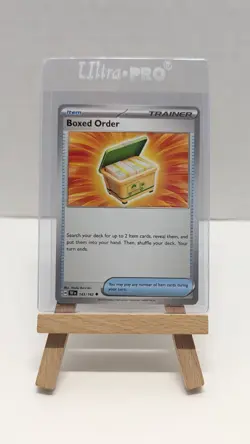 Pokemon TCG, Boxed Order 143/162 - Temporal Forces - Trainer Card - Image 1