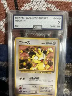 Pokemon TCG Meowth Card No.052 Japanese Edition - Image 4
