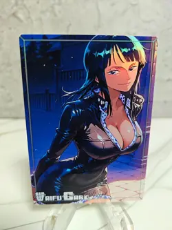 Nico Robin Trading Card Waifu Goddess Story Anime Girl holo Karte Manga Full Art - Image 1