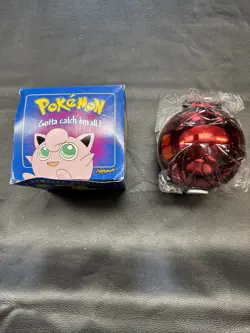 Pokemon 23k Gold Plated Jigglypuff Trading Card Sealed 1999 Blue Box Burger King - Image 1