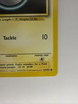 Pokemon TCG Voltorb Base Set, Unlimited Common Card 67/102 - Image 4