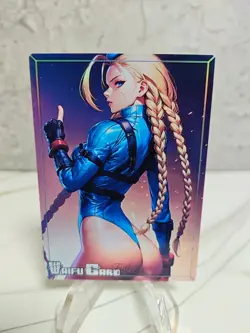 Cammy White Trading Card Waifu Goddess Story Anime Girl holo Karte Manga Full - Image 1