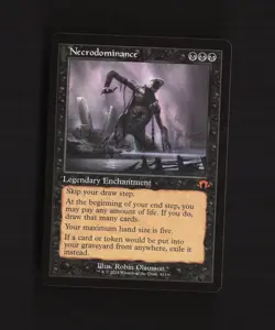 Necrodominance 411 Modern Horizons 3 RETRO FRAME Mythic MTG Card NM - Image 1