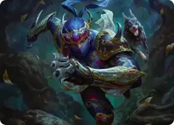 MTG Singles: Shadow, Mysterious Assassin Art Card - Art Series: AAFIN - NM - Image 1