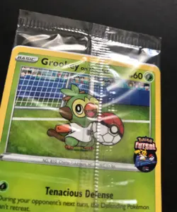 Grookey On The Ball 003/005 Futsal Pokemon Card PROMO UK Exclusive NEW SEALED - Image 3