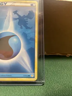 Pokemon TCG: Lugia Water Energy HeartGold SoulSilver Card, #117/123, NM - Image 4
