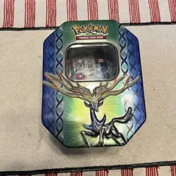 Pokemon Cards And Xerneas Empty Tin Lot - Image 3