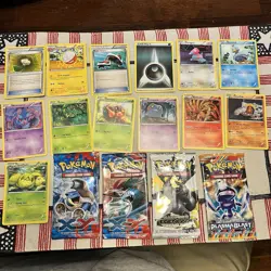 Pokemon Cards And Xerneas Empty Tin Lot - Image 4