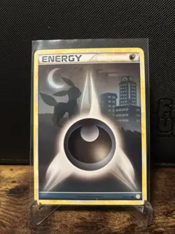 POKEMON HEARTGOLD SOULSILVER - RARE Dark energy UMBREON Feature Card 121/123 LP - Image 1