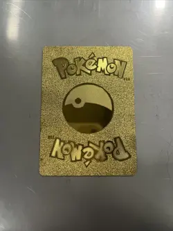 Blastoise VMAX HP350 Pokemon Gold Foil Fan Art Card - Image 2