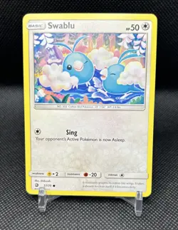 Swablu 57/70 Pokemon Card Dragon Majesty - Image 1