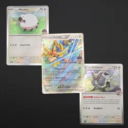 Pokemon TCG Card Hop’s Zacian EX Box Promo Wooloo Dubwool Zacian EX SVP193 - NM - Image 1