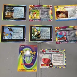 Vintage 2000 Pokemon Topps TV Series Cards TCG Pokemon - Image 2