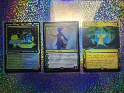 MTG Foil: Rare 061/063 Growth Spiral; Mythic 034/067 Kiora, the Crashing Wave - Image 1