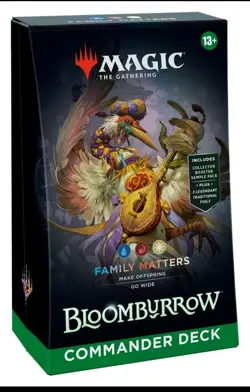 Magic The Gathering Bloomburrow - Family Matters - Commander Deck - Sealed - MTG - Image 1