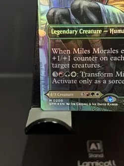 Miles Morales 0200 (Borderless) MTG Magic Marvel's Spider-Man - Image 5