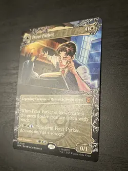 Peter Parker // Amazing Spider-Man - 208 - SPM - NM - MTG Magic the Gathering - Image 2