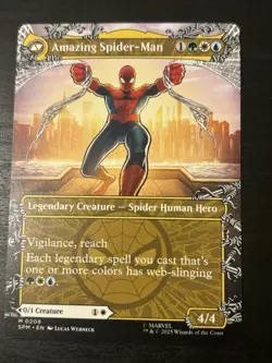 Peter Parker // Amazing Spider-Man - 208 - SPM - NM - MTG Magic the Gathering - Image 3