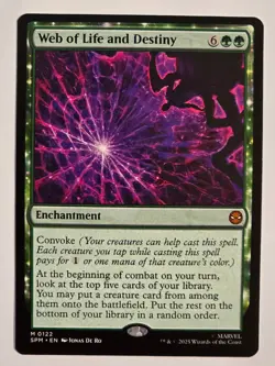 Web of Life and Destiny M0122 Regular Marvel's Spider-Man MTG NM - Image 1