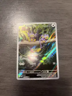 Pokemon TCG Aipom Paradox Rift 211/182 Holo Illustration Rare Card NM - Image 2
