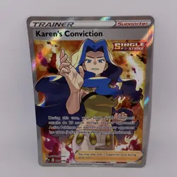 Pokemon TCG - Karen's Conviction Sword & Shield - Chilling Reign 193/198 Holo NM - Image 1