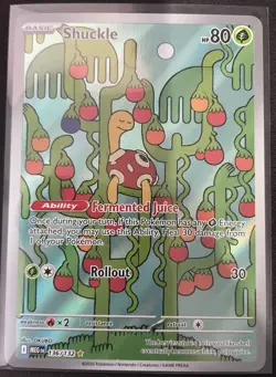 Shuckle Illustration Rare Holo 136/132 Pokemon Mega Evolution - Image 1