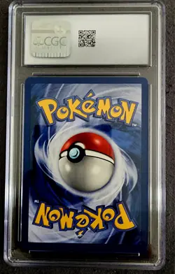 2000 Pokemon League Black Star Promo Team Rocket's Meowth #18 CGC 10 GEM MINT - Image 2